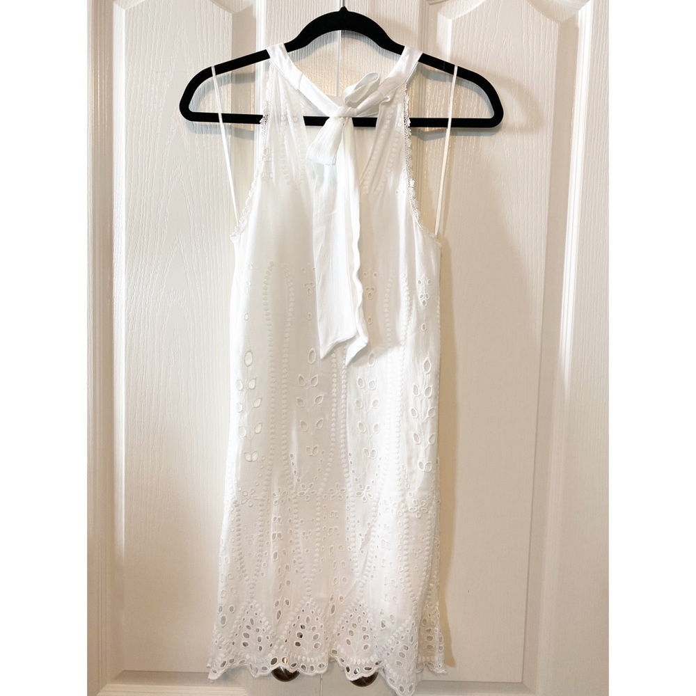 Lost and Wander off white dress size XS 100% rayon - Picture 2 of 12